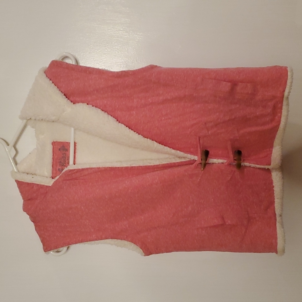 Mudd girls fleece hooded vest